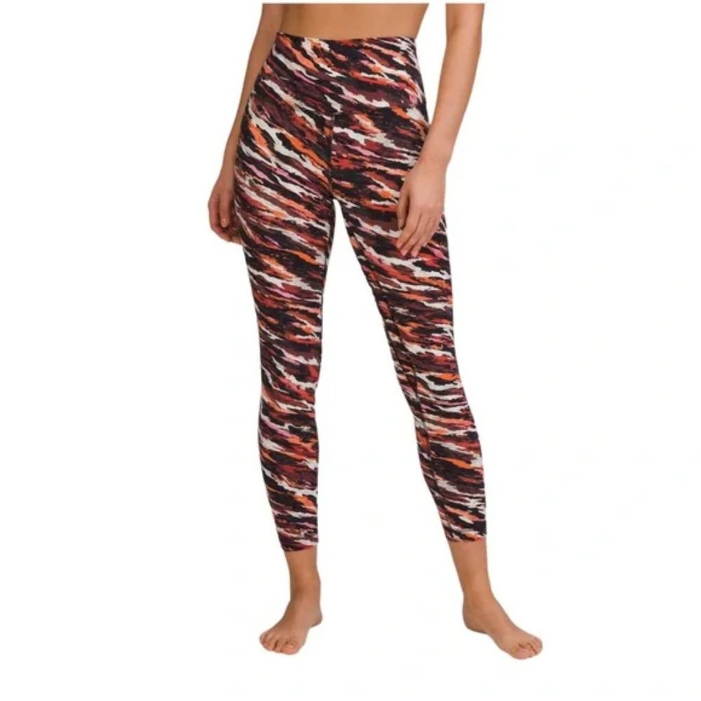 Lululemon Lunar New Year Align High-Rise Pant 25" Tiger Tide Smoky Red